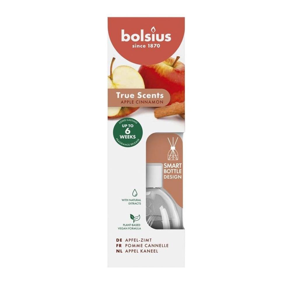 Bolsius Apple Cinnamon True Scents Reed Diffuser - 60ml £4.83